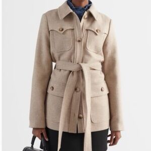 &other stories tie waist coat XS